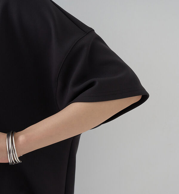 Rouge vif「【接触冷感】ストレッチダンボール半袖プルオーバー」|Tシャツ・カットソー|