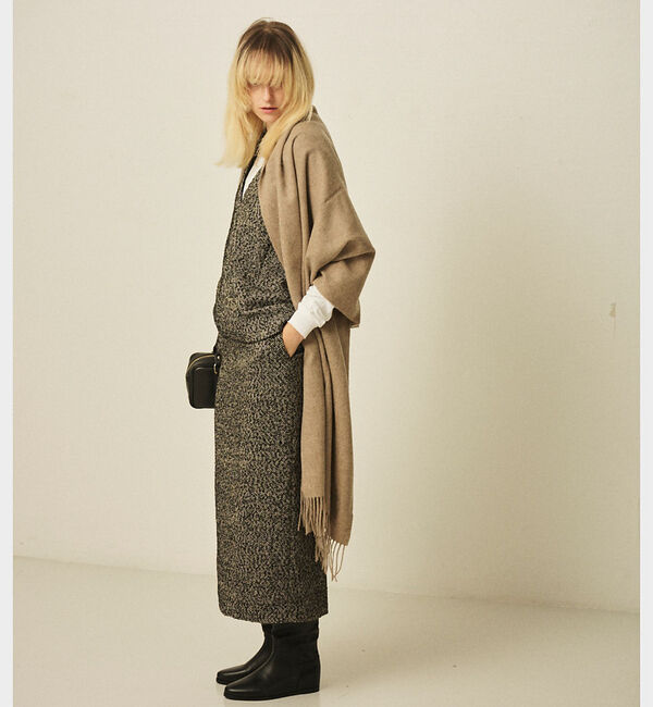 Rouge vif「【定番人気】【2025AW新作】【TWEEDMILL/ツイードミル】大判ストール」|マフラー|