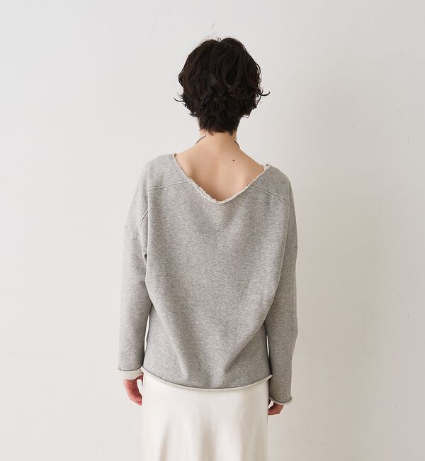 Rouge vif「裏毛Vネックスウェットプルオーバー」|スウェット・ジャージ|