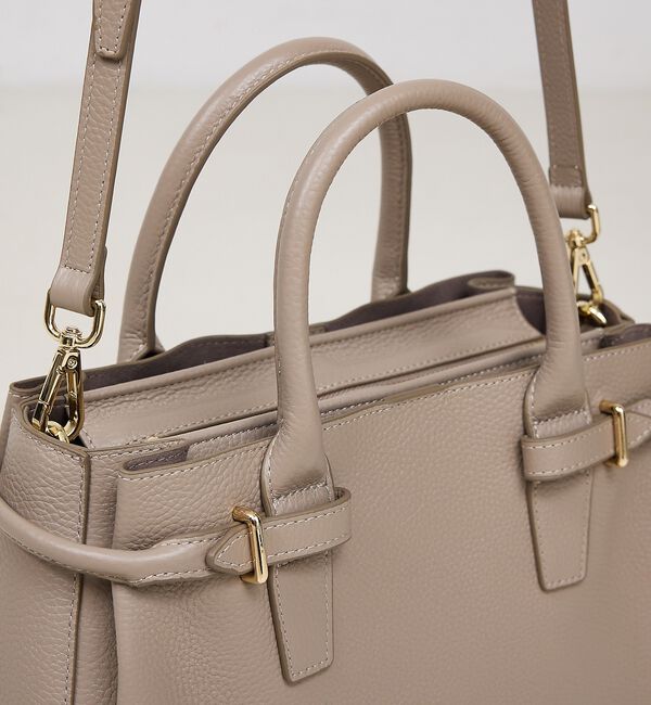 LOWELL things「Lien/レザー3層2WAYトート」|トートバッグ|