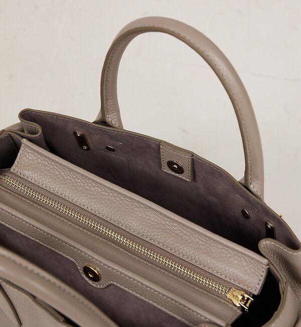 LOWELL things「Lien/レザー3層2WAYトート」|トートバッグ|