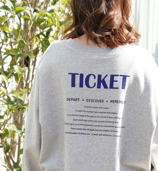 abahouse mavie「【裏毛】ロゴスウェット/長袖/トレーナー/春カラー【予約】」|スウェット・ジャージ|