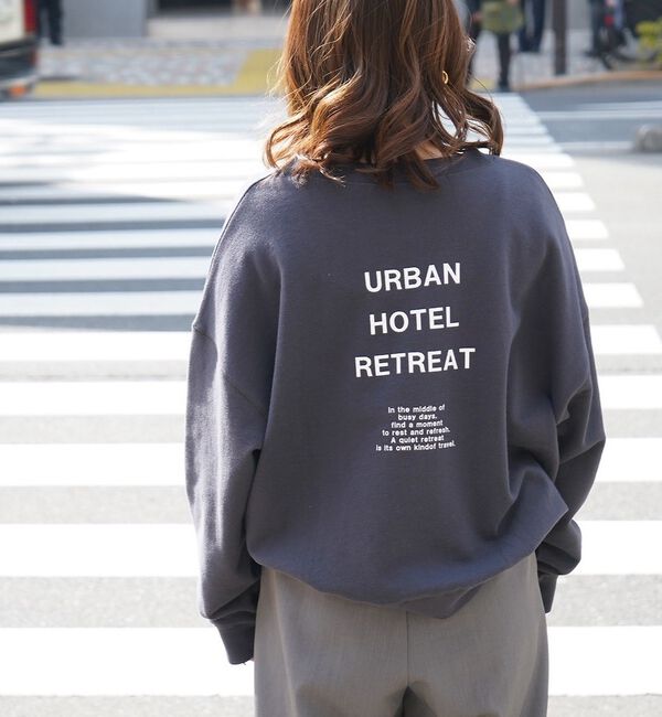 abahouse mavie「【裏毛】ロゴスウェット/長袖/トレーナー/春カラー【予約】」|スウェット・ジャージ|