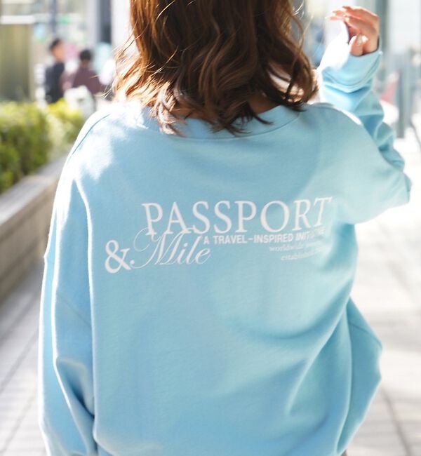 abahouse mavie「【裏毛】ロゴスウェット/長袖/トレーナー/春カラー【予約】」|スウェット・ジャージ|