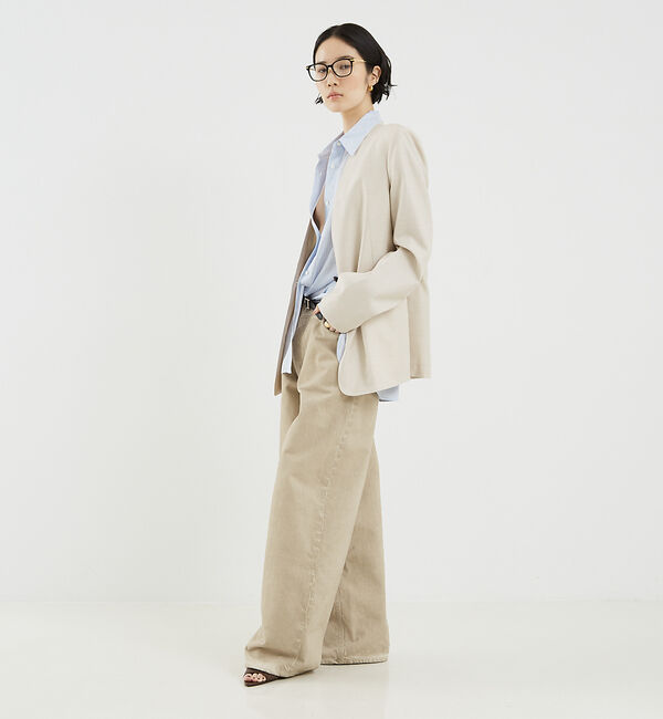 The Store by C' 「【COCUCA】ノーカラージャケット」|ノーカラージャケット|