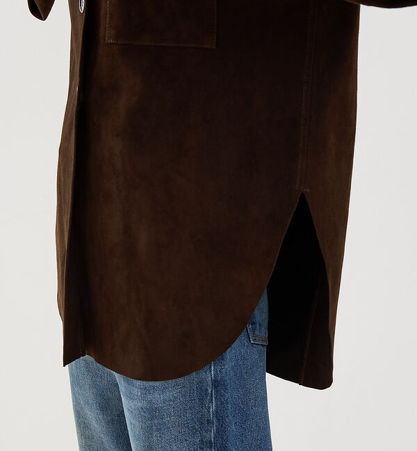 The Store by C' 「【METHODE】NINA in SUEDE／スエードシャツ」|シャツ・ブラウス|