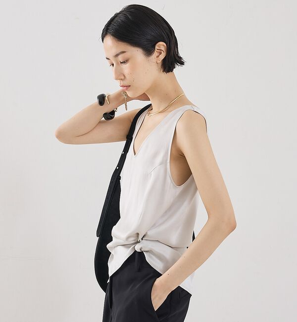 The Store by C' 「【COCUCA】シルクタンクトップ【予約】」|キャミソール|