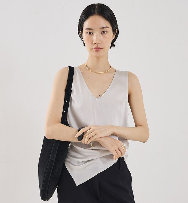 The Store by C' 「【COCUCA】シルクタンクトップ【予約】」|キャミソール|