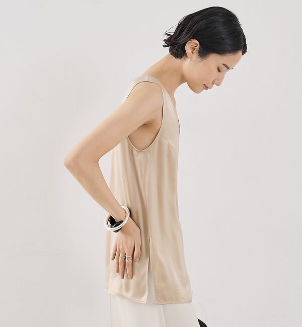 The Store by C' 「【COCUCA】シルクタンクトップ【予約】」|キャミソール|
