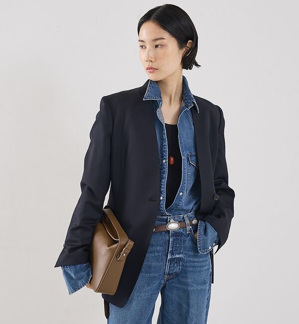 The Store by C' 「【COCUCA】ノーカラージャケット【予約】」|ノーカラージャケット|