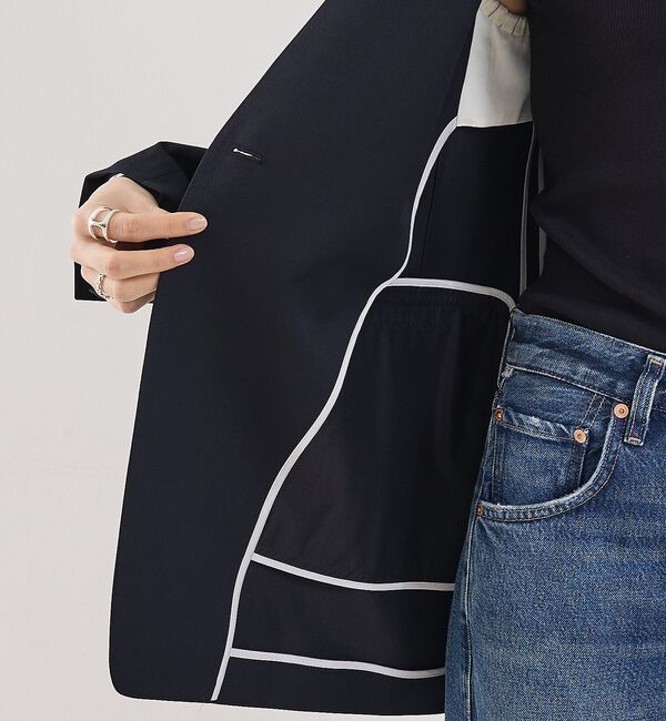 The Store by C' 「【COCUCA】ノーカラージャケット【予約】」|ノーカラージャケット|