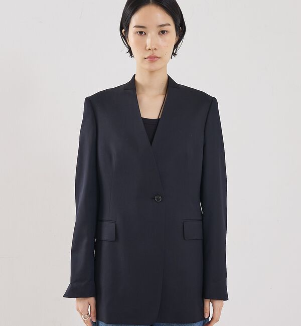 The Store by C' 「【COCUCA】ノーカラージャケット【予約】」|ノーカラージャケット|