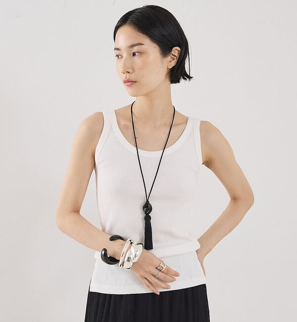The Store by C' 「【COCUCA】リブタンク【予約】」|キャミソール|ホワイト