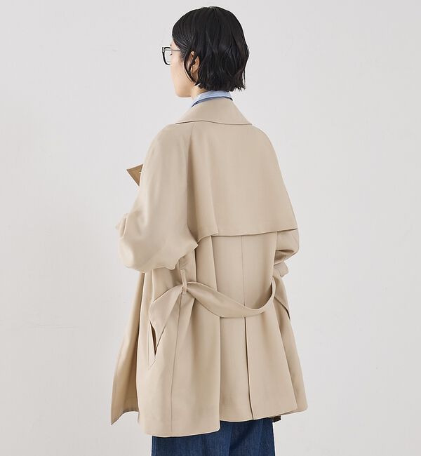 The Store by C' 「【COCUCA】ショートトレンチコート【予約】」|トレンチコート|