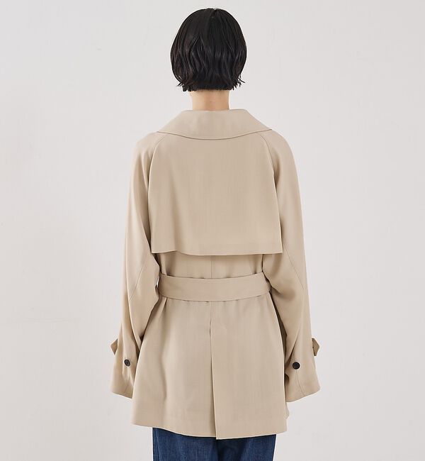 The Store by C' 「【COCUCA】ショートトレンチコート【予約】」|トレンチコート|