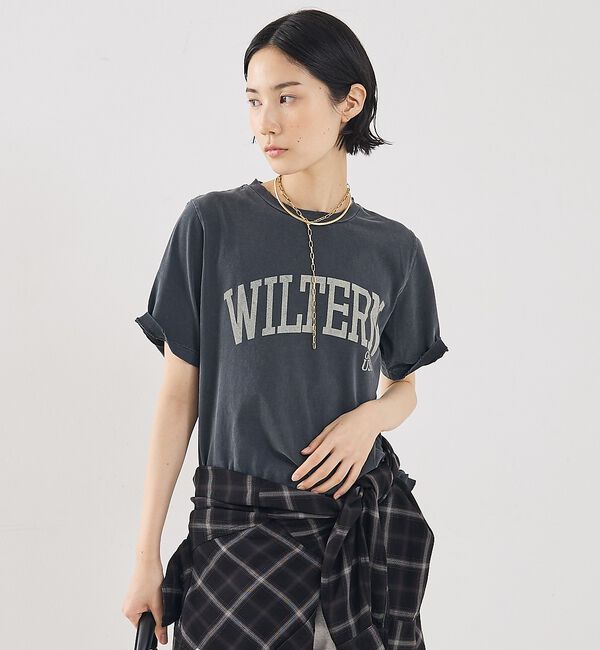 The Store by C' 「【REMI RELIEF】【別注】【WEB限定】WILTERNロゴTシャツ【予約」|Tシャツ・カットソー|スミクロ