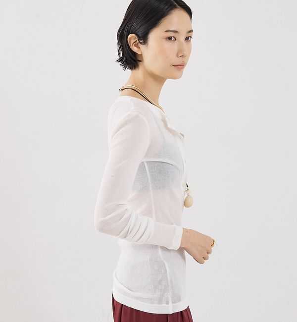 The Store by C' 「【COCUCA】ヘンリーリブプルオーバー【予約】」|Tシャツ・カットソー|