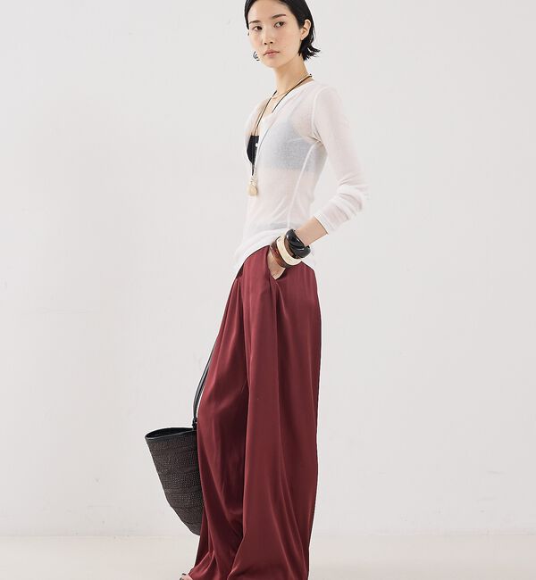 The Store by C' 「【COCUCA】ヘンリーリブプルオーバー【予約】」|Tシャツ・カットソー|