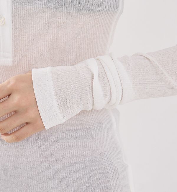 The Store by C' 「【COCUCA】ヘンリーリブプルオーバー【予約】」|Tシャツ・カットソー|