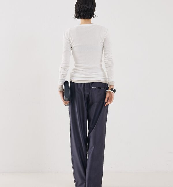 The Store by C' 「【COCUCA】ヘンリーリブプルオーバー【予約】」|Tシャツ・カットソー|