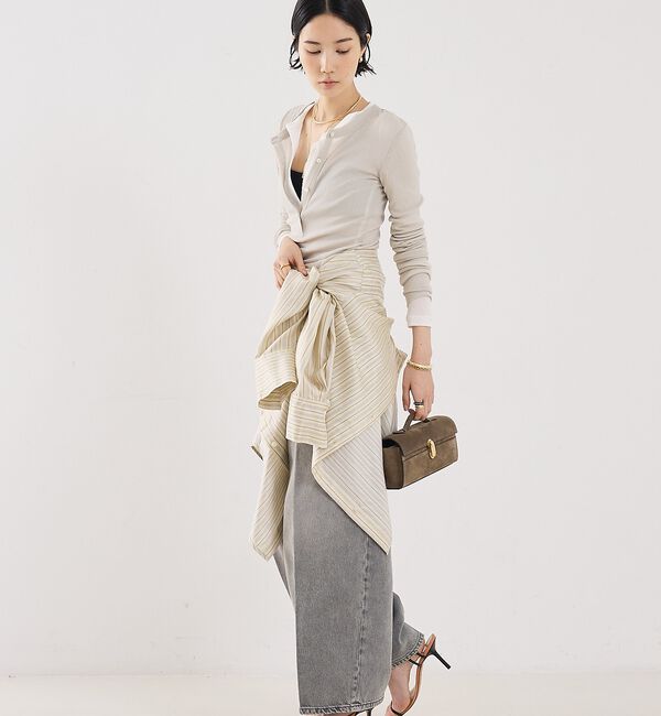 The Store by C' 「【COCUCA】ヘンリーリブプルオーバー【予約】」|Tシャツ・カットソー|