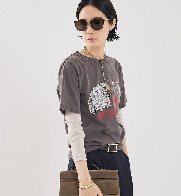 The Store by C' 「【REMI RELIEF】【別注】【WEB限定】GODツアーTee柄半袖カットソ」|Tシャツ・カットソー|