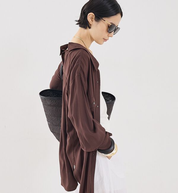 The Store by C' 「【COCUCA】ニュアンスシャツ【予約】」|シャツ・ブラウス|