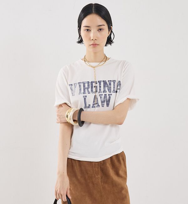 The Store by C' 「【REMI RELIEF】【別注】VIRGINIA LAWロゴTシャツ【予約】」|Tシャツ・カットソー|ホワイト