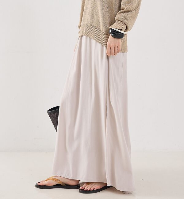 The Store by C' 「【COCUCA】ニュアンススカート【予約】」|スカート|グレージュ