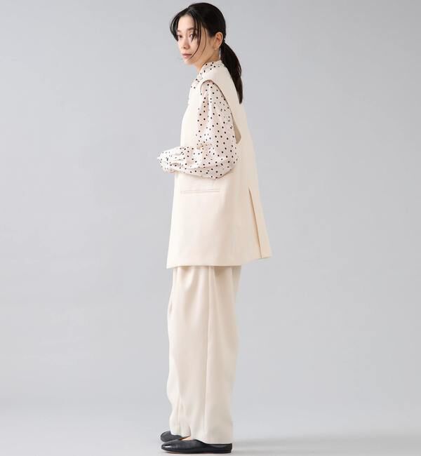 Liesse「ダブルクロスジレ」|ベスト・ジレ|