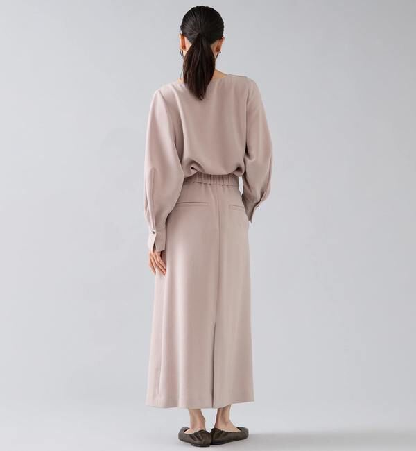 Liesse「ラップ風ナロースカート」|スカート|