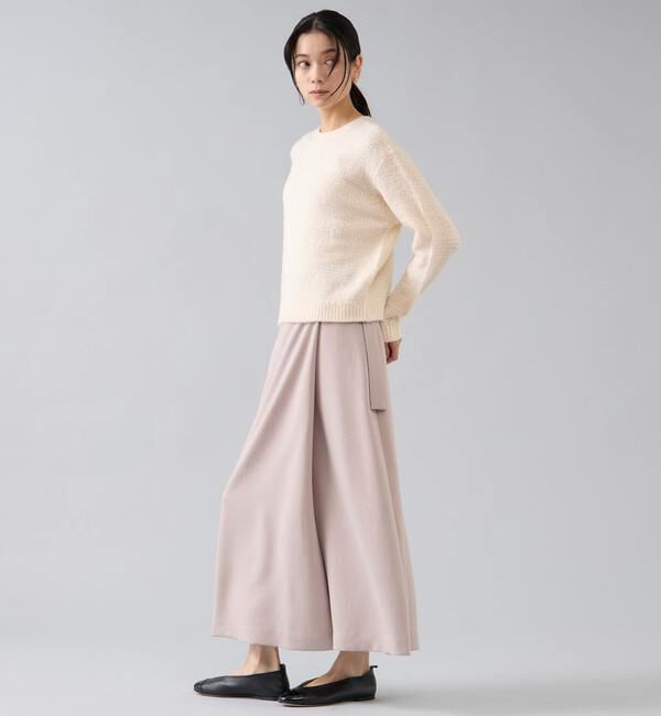 Liesse「ラップ風ナロースカート」|スカート|