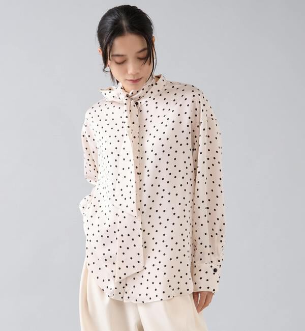 Liesse「ボウタイブラウス」|シャツ・ブラウス|