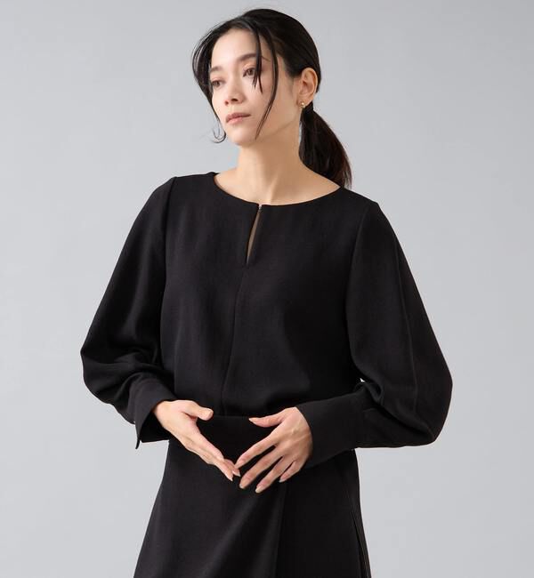 Liesse「ボリュームスリーブブラウス」|シャツ・ブラウス|