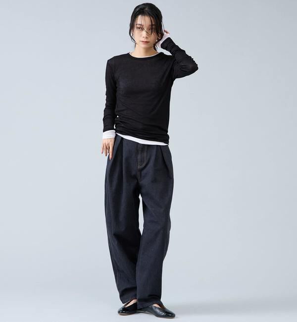 Liesse「シアーロンT」|Tシャツ・カットソー|