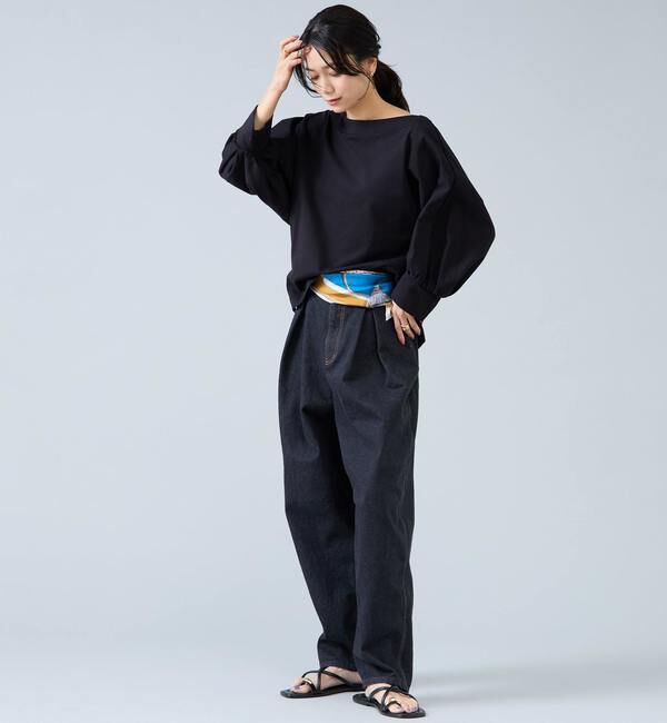 Liesse「ミニ裏毛プルオーバー」|Tシャツ・カットソー|