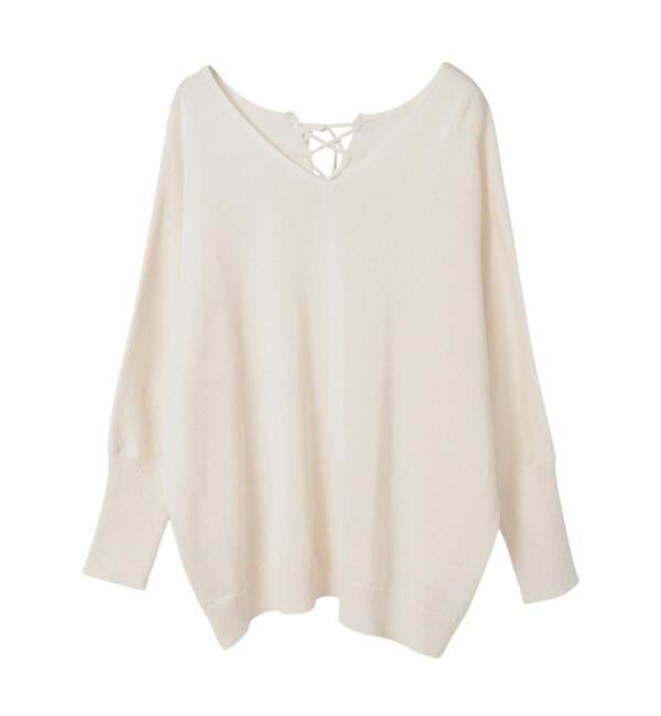 Liesse「レースアップニット」|ニット・セーター|