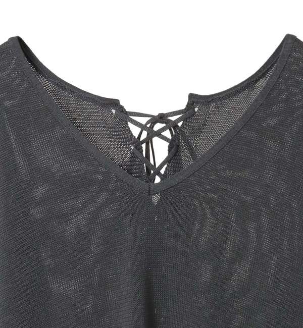 Liesse「レースアップニット」|ニット・セーター|