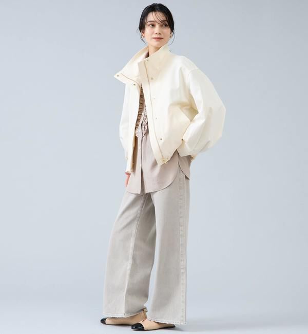 Liesse「スタントカラーブルゾン　」|ブルゾン・スタジャン|