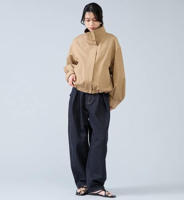 Liesse「スタントカラーブルゾン　」|ブルゾン・スタジャン|