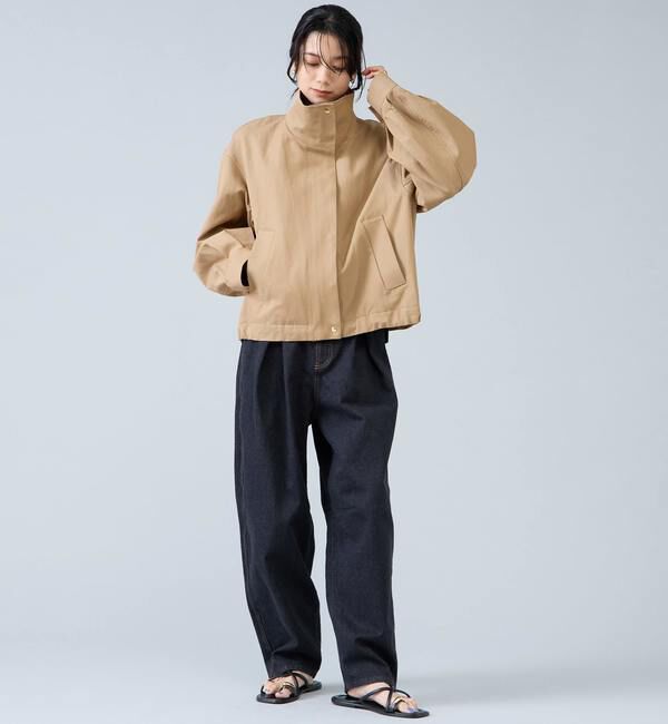 Liesse「スタントカラーブルゾン　」|ブルゾン・スタジャン|