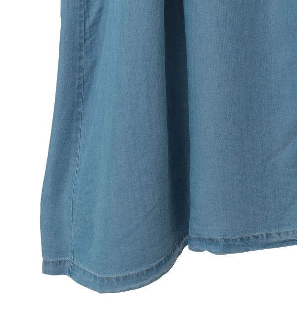 Liesse「テンセルデニムAライントレンチコート」|デニムジャケット|