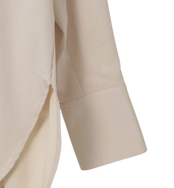 Liesse「バンドカラーロングシャツ」|シャツ・ブラウス|