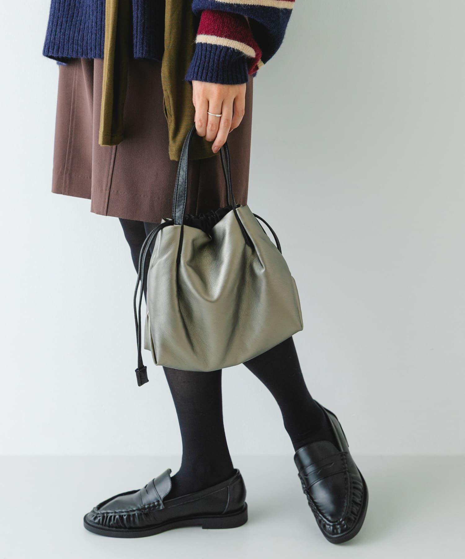 RODE SKO「ウォッシャブルプチバッグ『XSsize』」|ショルダー・メッセンジャー|シルバー系その他