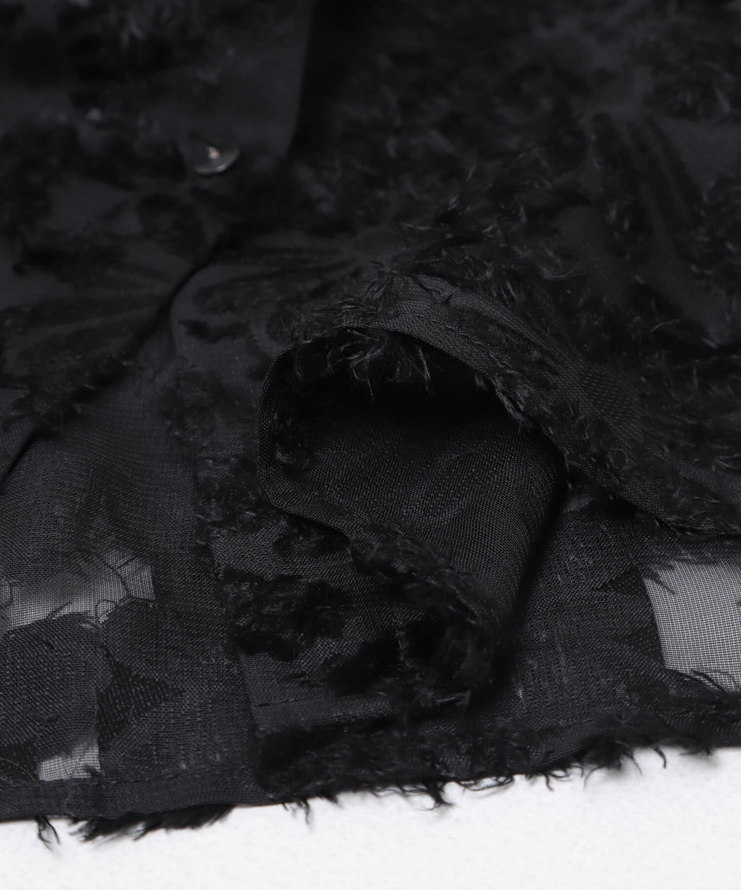 URBAN RESEARCH「カットジャガードバンドカラーシャツ」|シャツ・ブラウス|