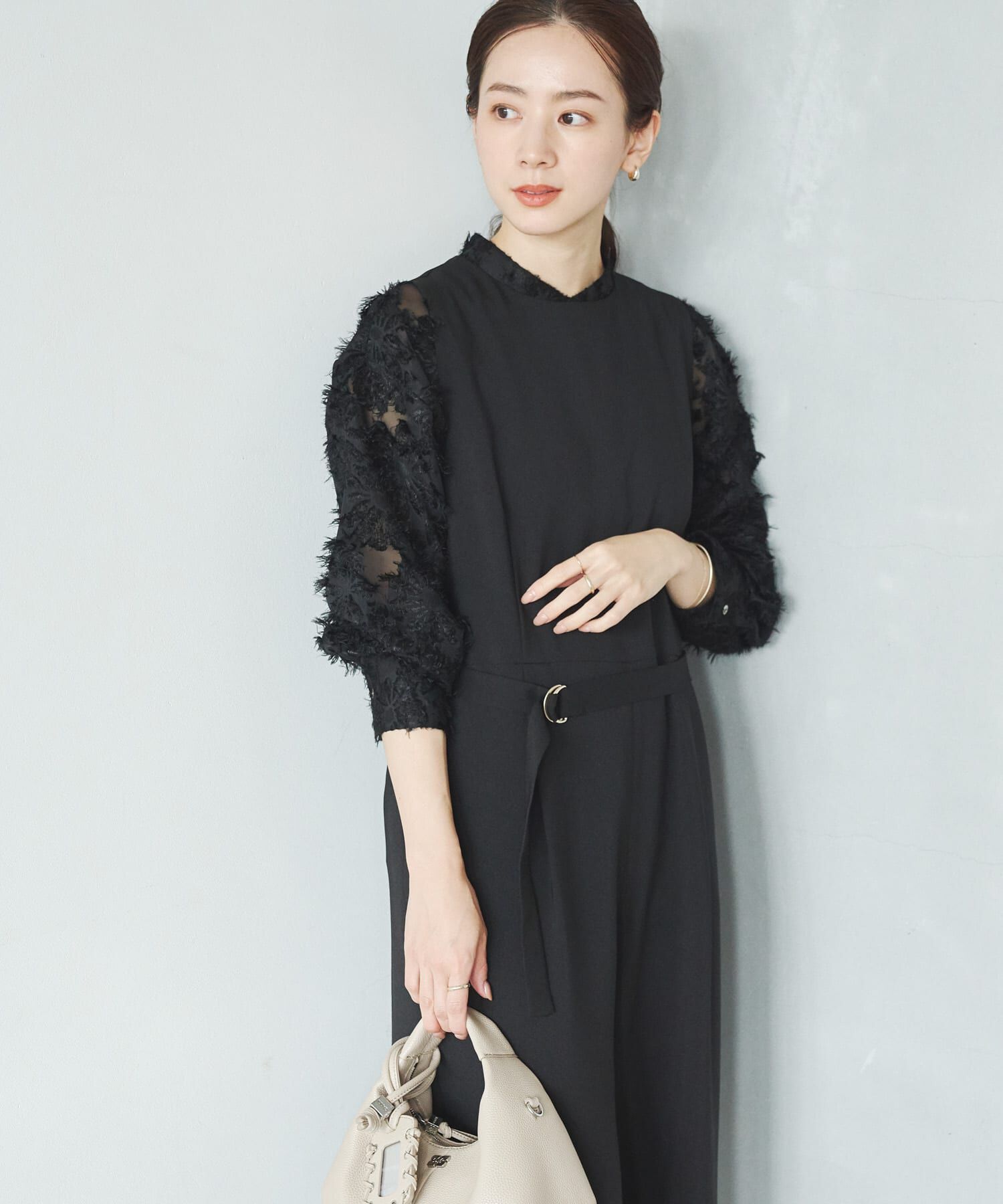 URBAN RESEARCH「カットジャガードバンドカラーシャツ」|シャツ・ブラウス|