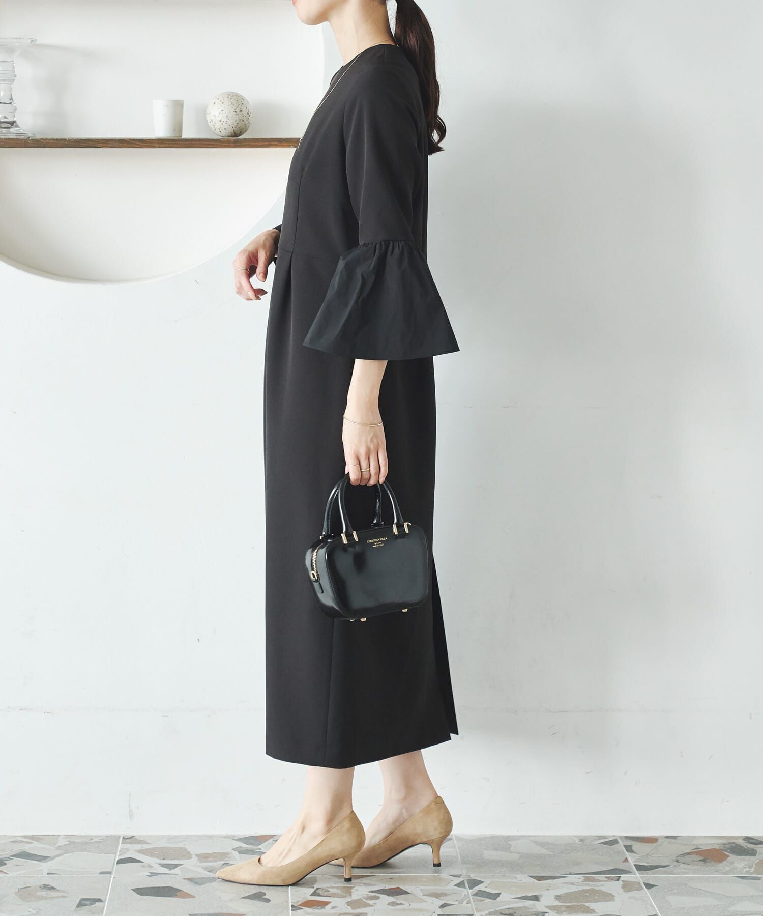 URBAN RESEARCH「フレアスリーブワンピース」|ワンピース|