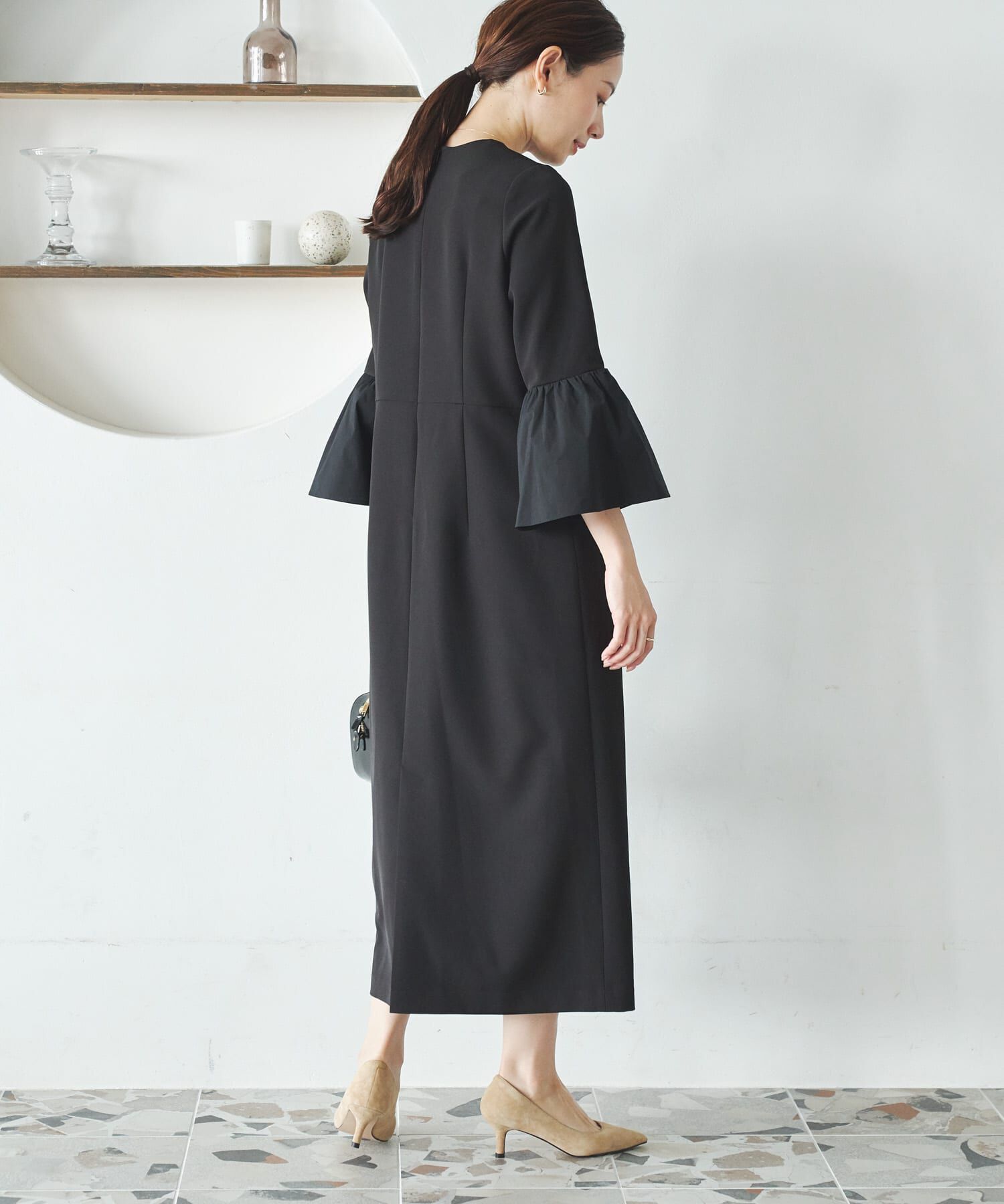 URBAN RESEARCH「フレアスリーブワンピース」|ワンピース|