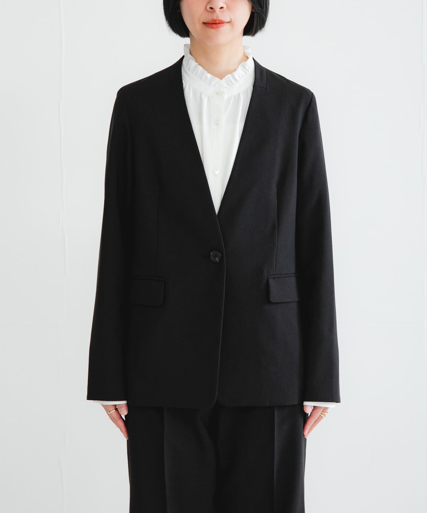 URBAN RESEARCH「『セットアップ対応』ノーカラージャケット」|ノーカラージャケット|