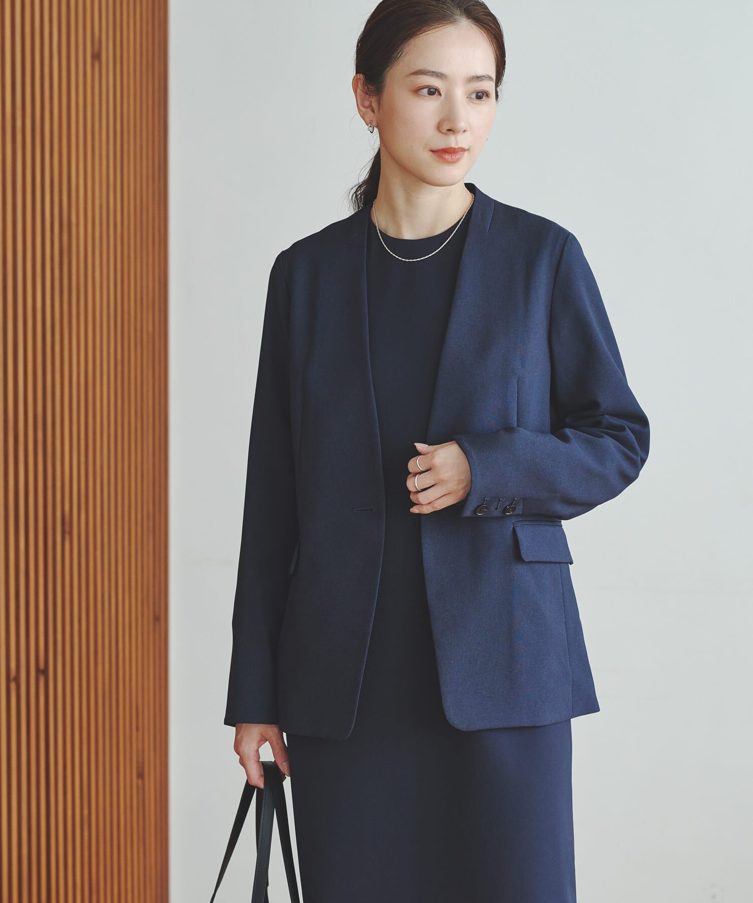 URBAN RESEARCH「『セットアップ対応』ノーカラージャケット」|ノーカラージャケット|